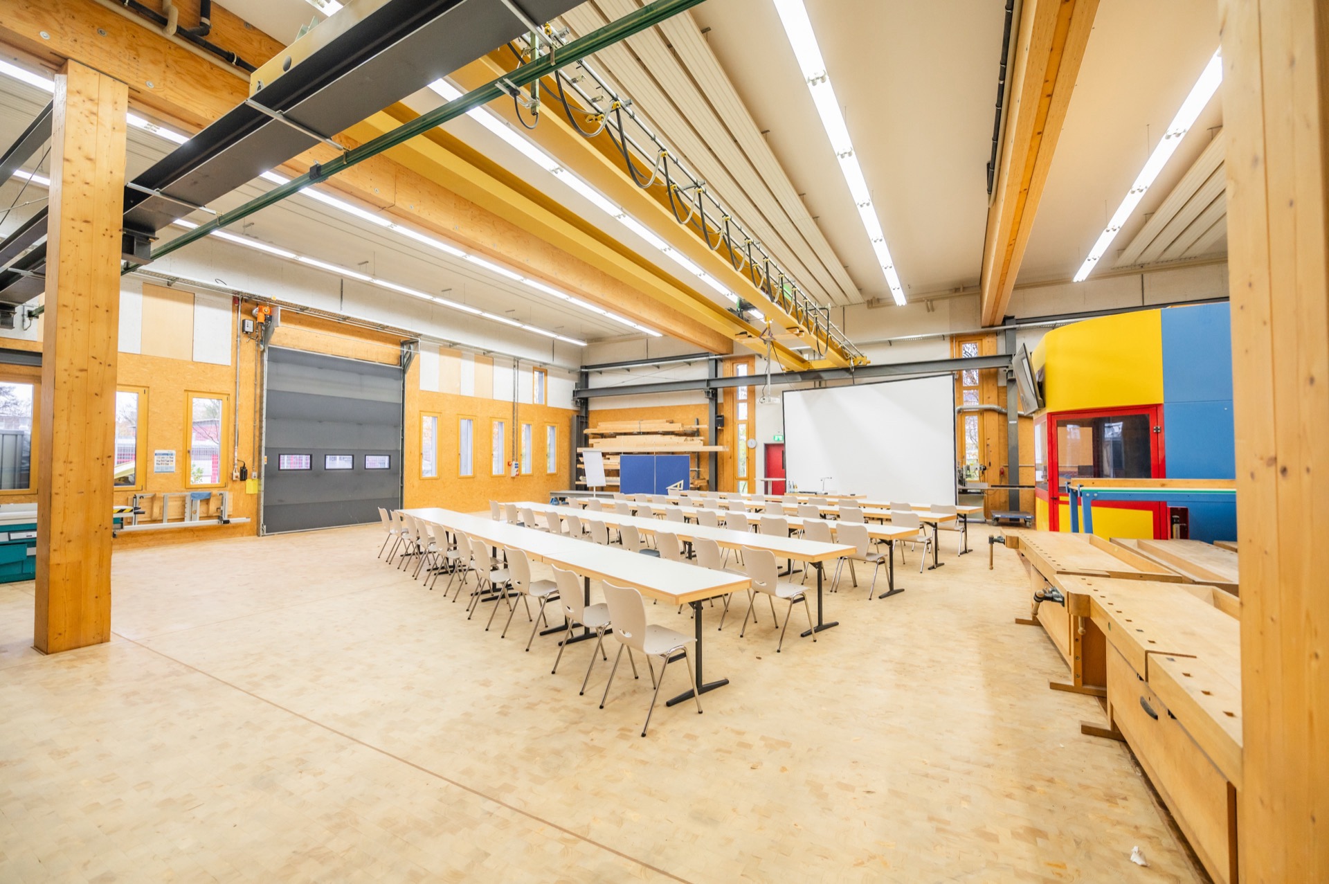 Modern workshops & technology